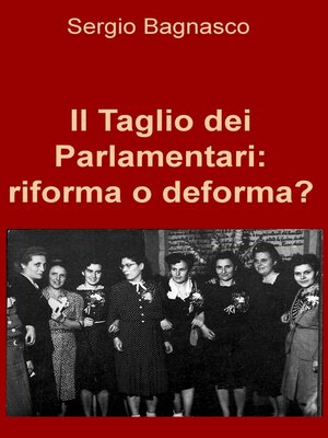 cover image of Il Taglio dei Parlamentari